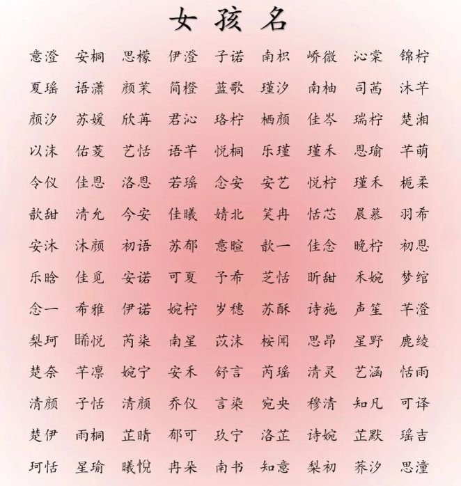 蛇年女宝宝取名宝典：这些名字灵气十足，福运相伴